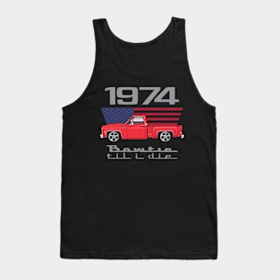 1974-Crimson Red Tank Top